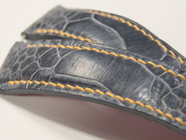 Bespoke Ostrich leg Watch Strap